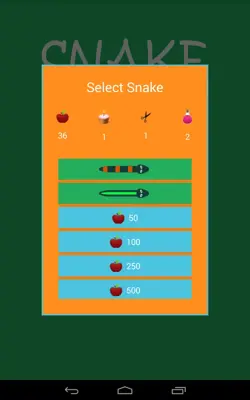 Snake android App screenshot 6